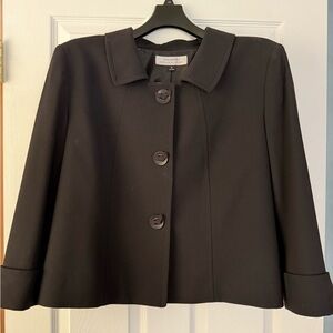 Tahari Black Cape Jacket for Women